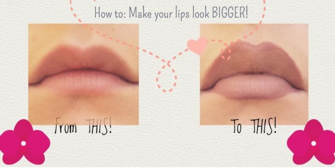 Lips bigger poster